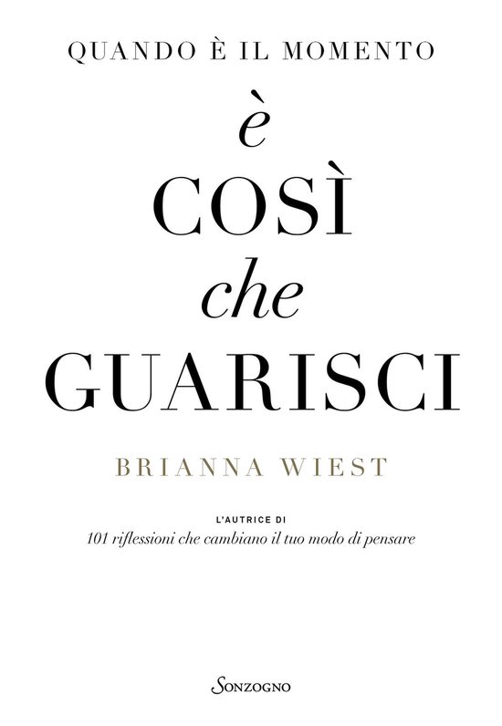 È così che guarisci